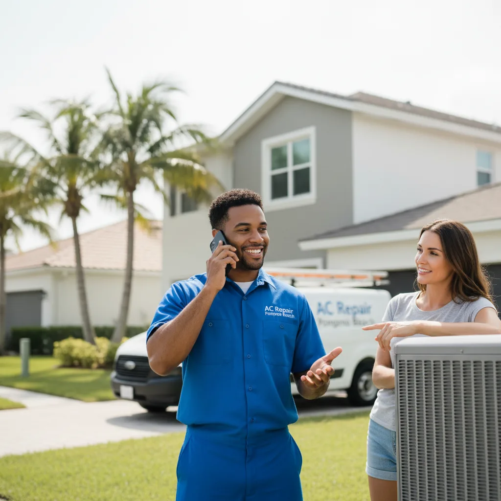 AC Repair Pompano Beach customer support in Pendergrass